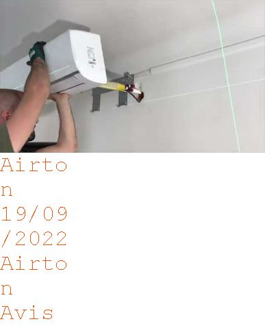 airton climatiseur split mural notice